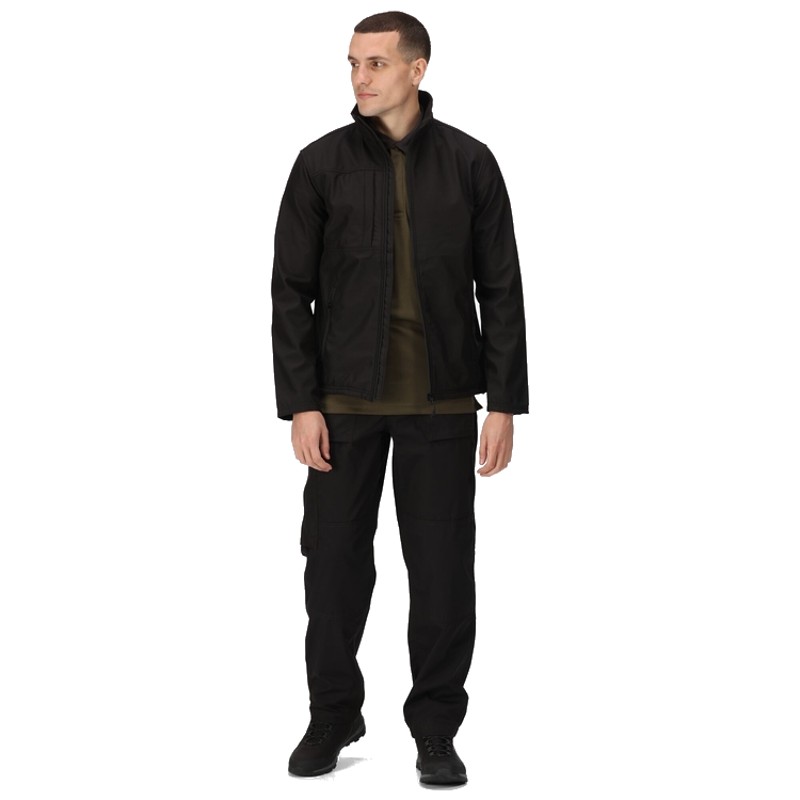 Regatta Professional TRA688 Men s Octagon II 3 Layer Membrane Softshell Jacket Black